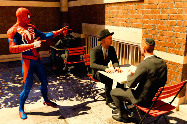 spider-man пасхалка про Евреев