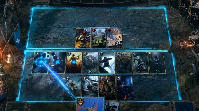 gwent the witcher card game karty