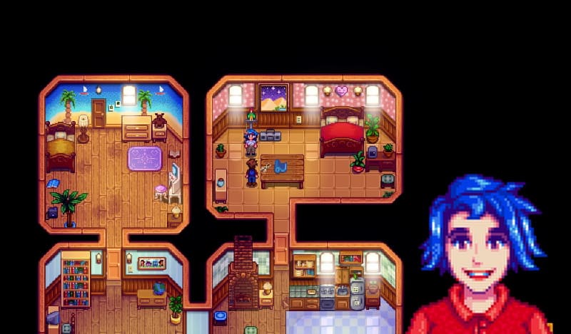 Эмили в игре Stardew Valley