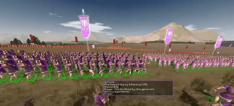 Баталии в SPQR Total War