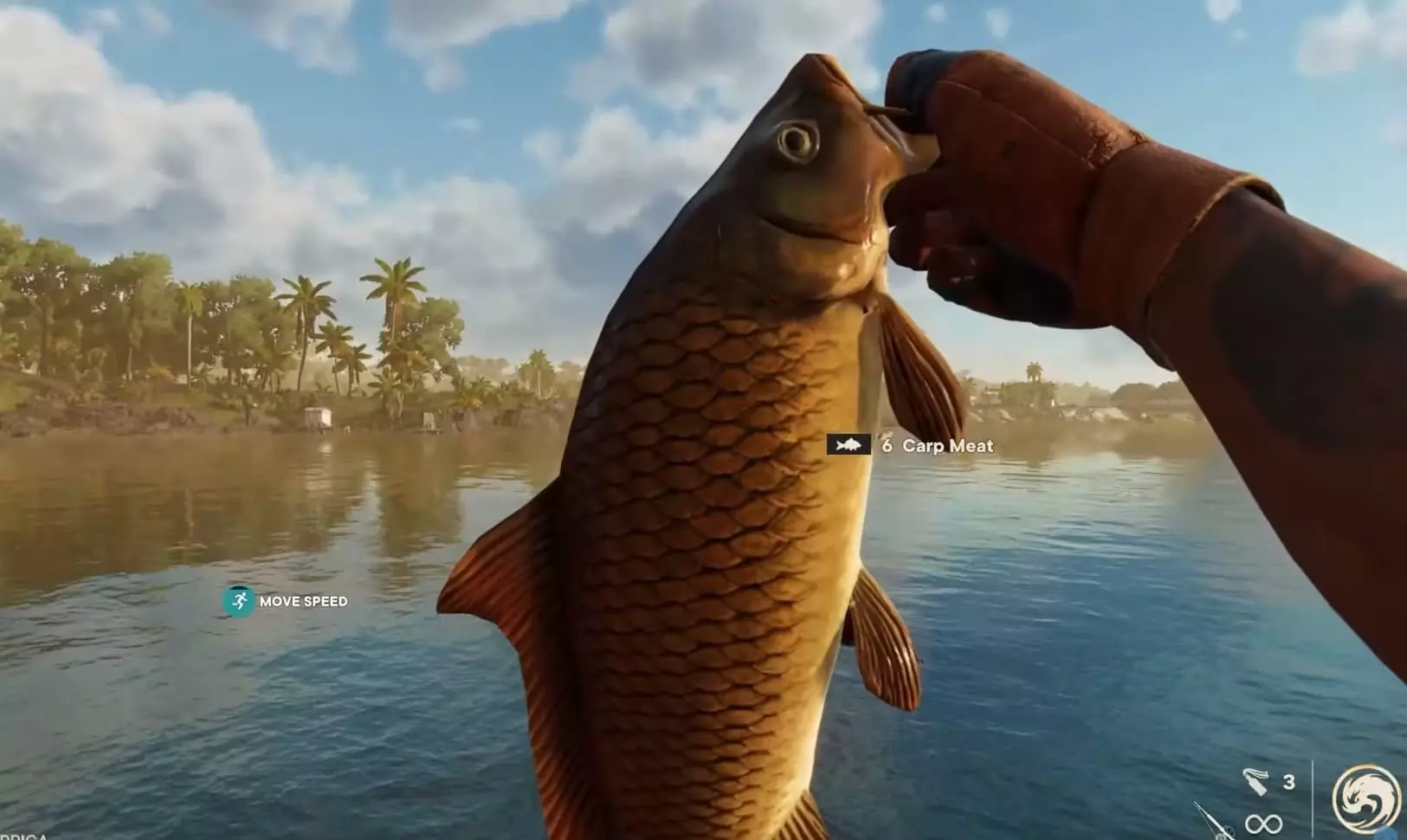 Far Cry 6 пойманная рыба