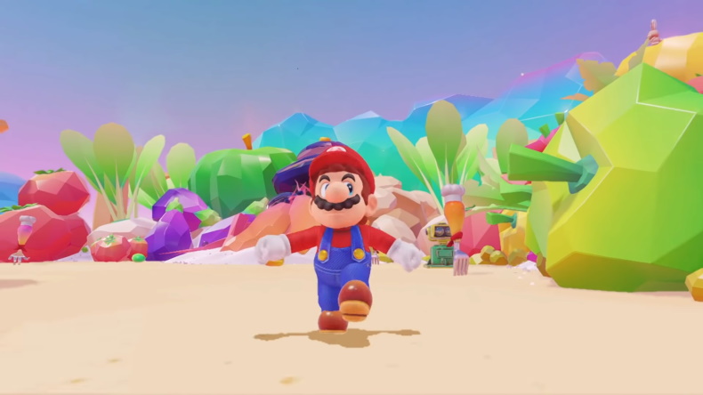 Super Mario на пляже