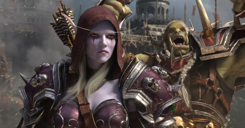 Эльфийка World of Warcraft