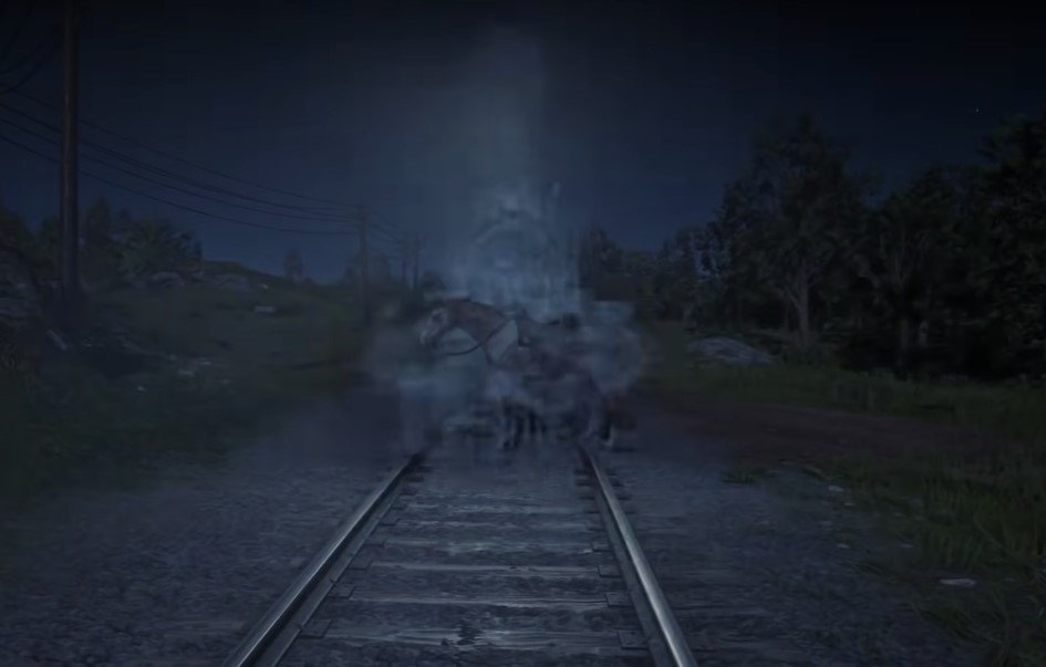 поезд-призрак в Red Dead Redemption 2