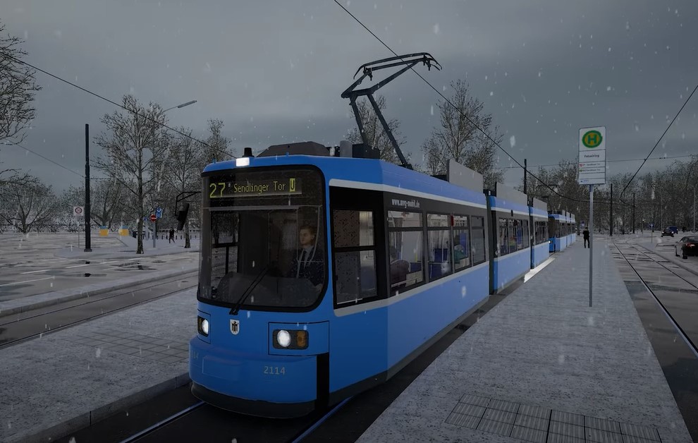 TramSim Munich игра про трамваи